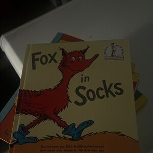 Dr. Seuss Vibrant Red and Blue Underwear & Socks